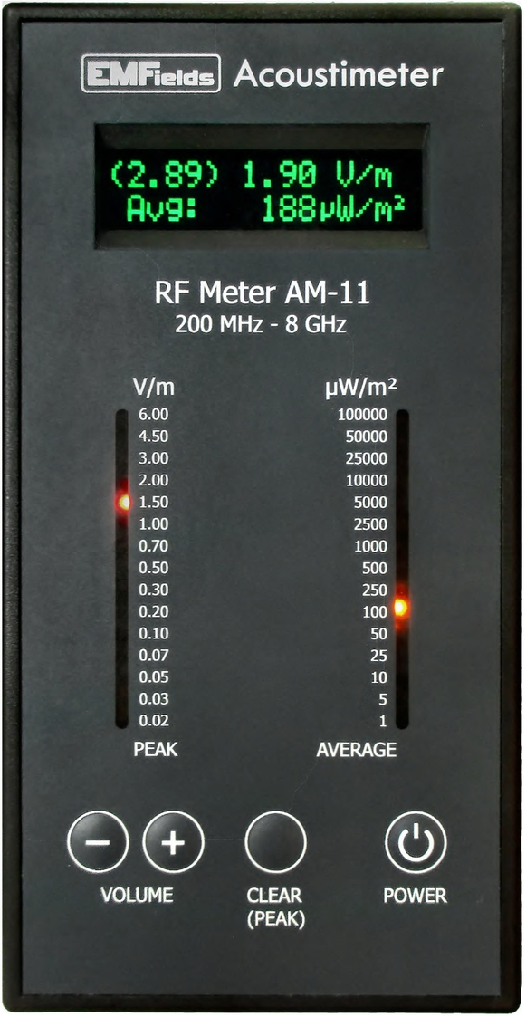 200 MHz jusquà env. 8 GHz acoustimeter électrique thermique M HF 